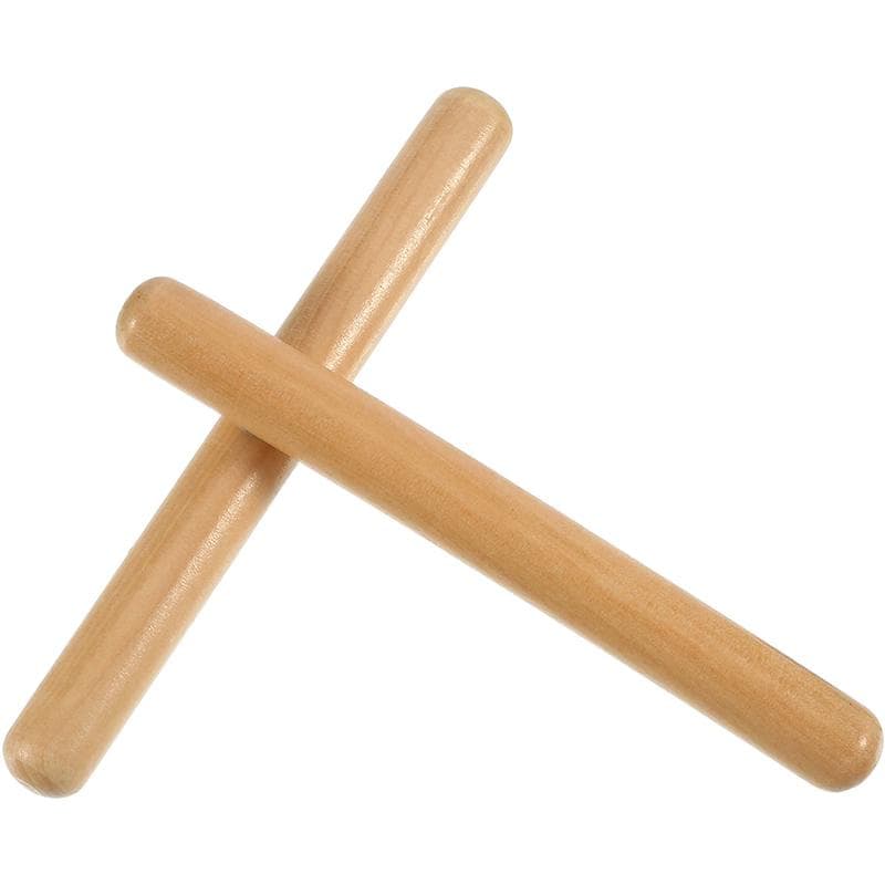 Klassiske Orff Rhythm Sticks Musikk Hardwood Claves Perkusjonsinstrument Rhythm Sticks