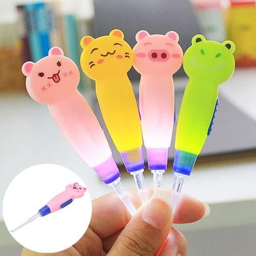 Baby Barn LED Lommelykt Øreplukker Ørevoks Curette Fjerner Rengjøringsmiddel Helsevesen,