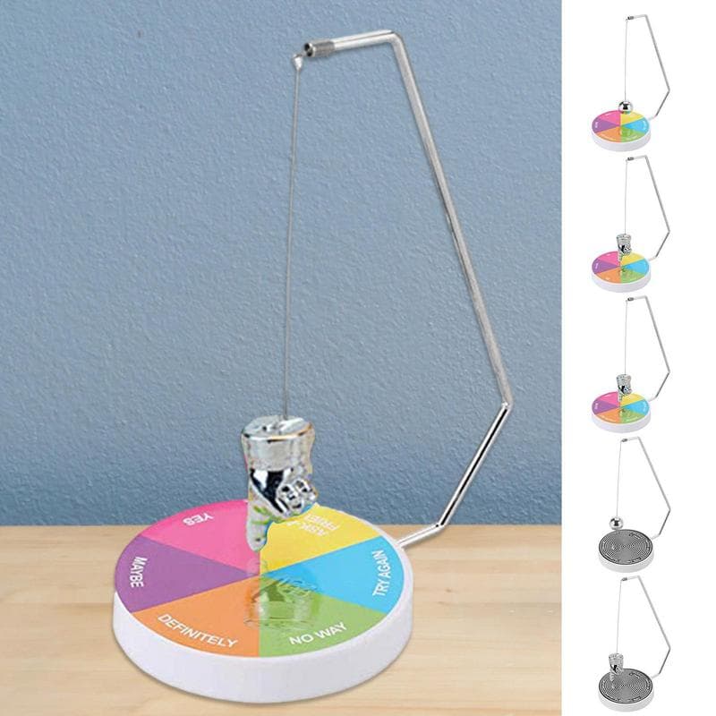 Nyhet Magnetisk beslutningstaker Svingende pendel Svingball Skrivebordsspill for barn Voksne Hjemmekontor Skrivebord Dekorative gaver