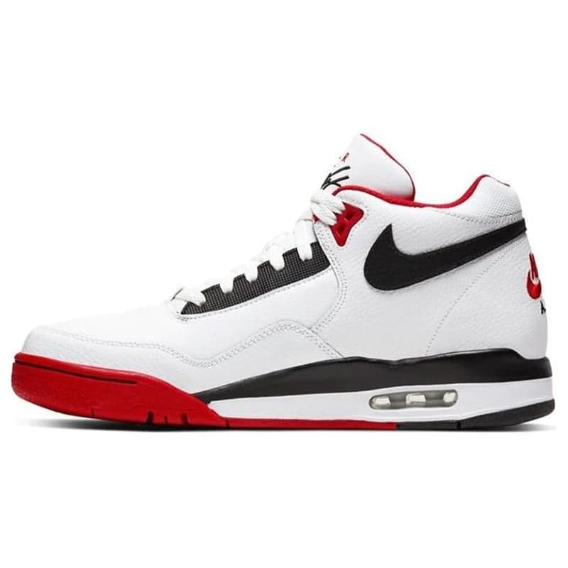 Nike Flight Legacy Rød Unisex Sneakers Hvit BQ4212-100 cm