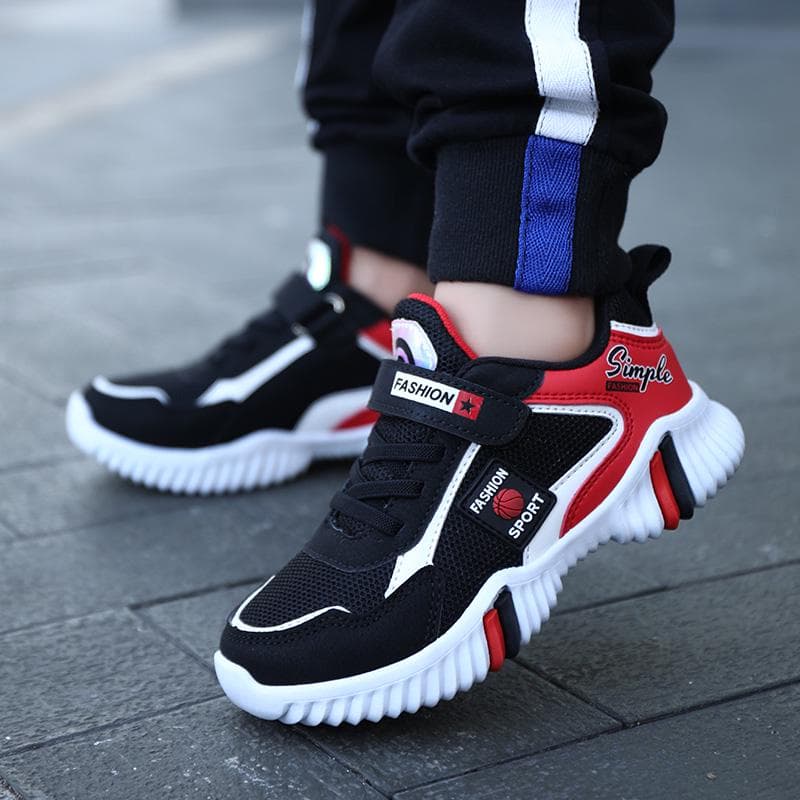 Mote Barn Sport Sko Uformell Pustende Barn Joggesko Lette Gutter Jenter Løpesko Mesh Sko cm