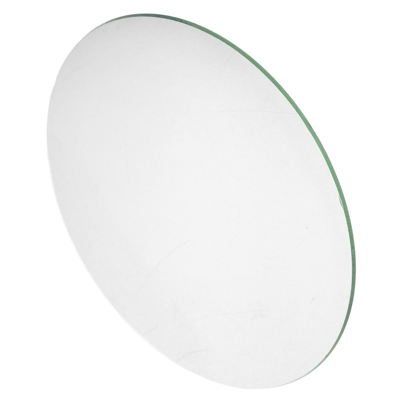 6  Veggklokke Konveks Glass Erstatning Kuppelglass Frontdeksel Gjennomsiktig Rundt Urskivepanel For Peishylle Bestefarklokke Og Pendel