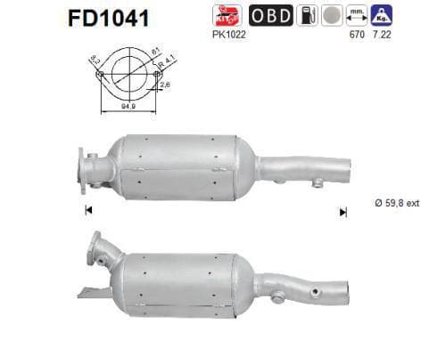 Partikelfilter (DPF)