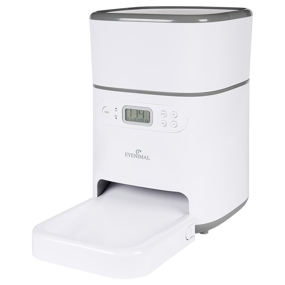 EYENIMAL liten fôrautomat - inntiil 2,5 kg tørrfôr