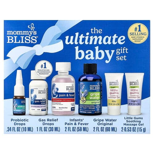 Mommy's Bliss, Det ultimate gavesettet for babyer, 6-delers sett