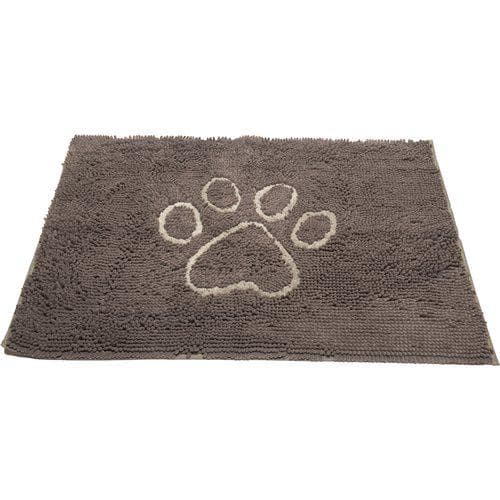 DGS Dirty Dog Doormat Dørmatte Liggematte - Large - 88x66 cm - Misty Grey