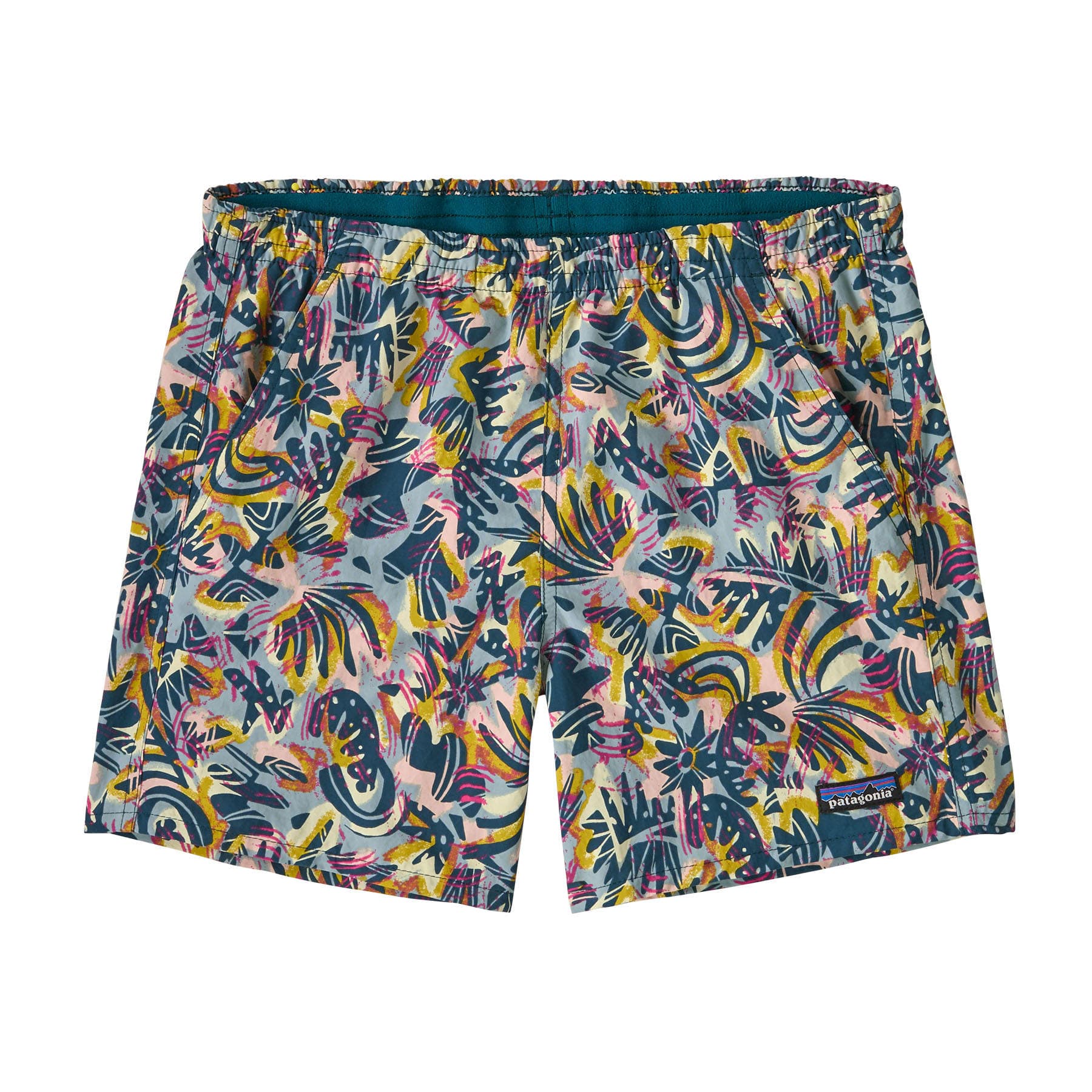 Patagonia Baggies Shorts - 5 in. W's wild botanist: tidal teal S