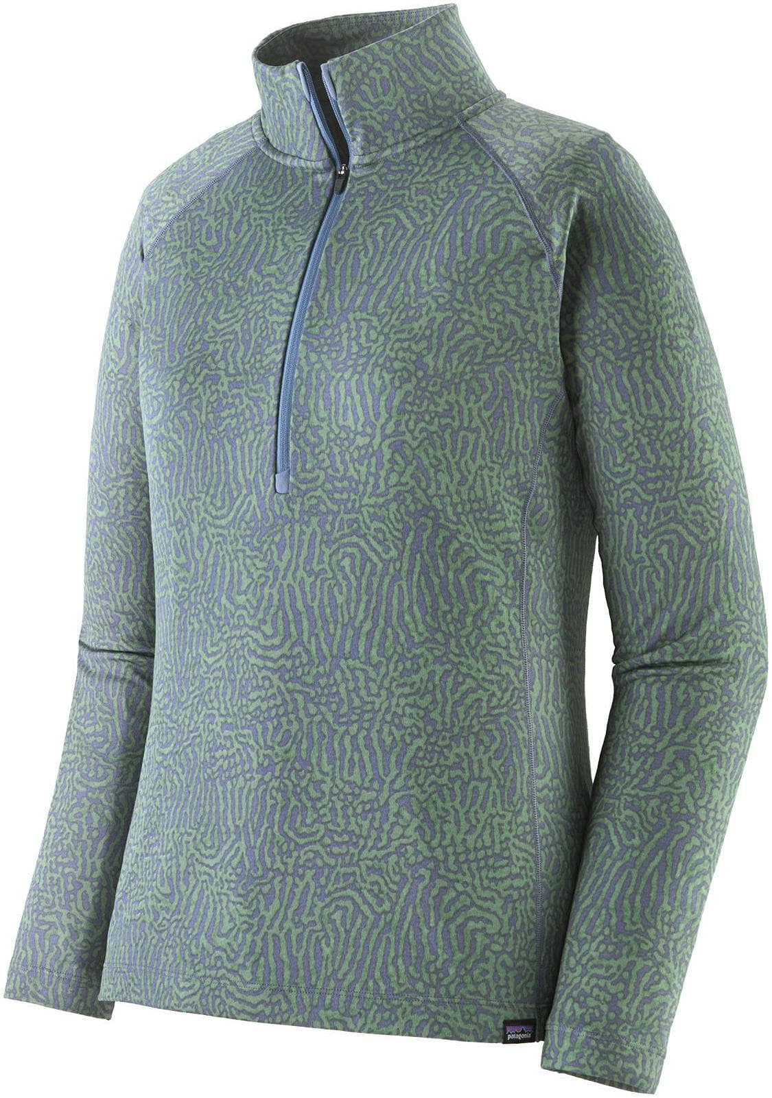 Patagonia Capilene MW Zip-neck W's sea run: barnacle blue S