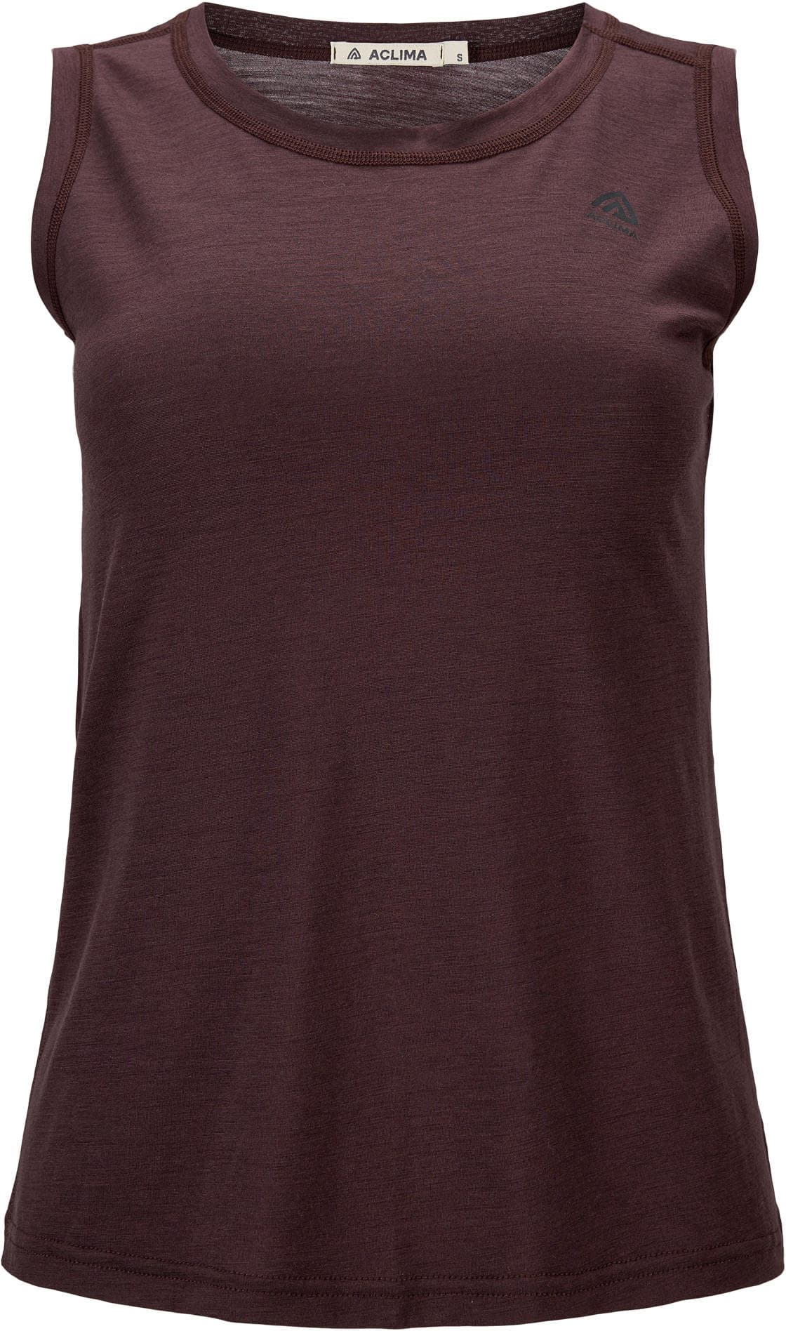 Aclima LightWool Singlet V2 W's chocolate plum M