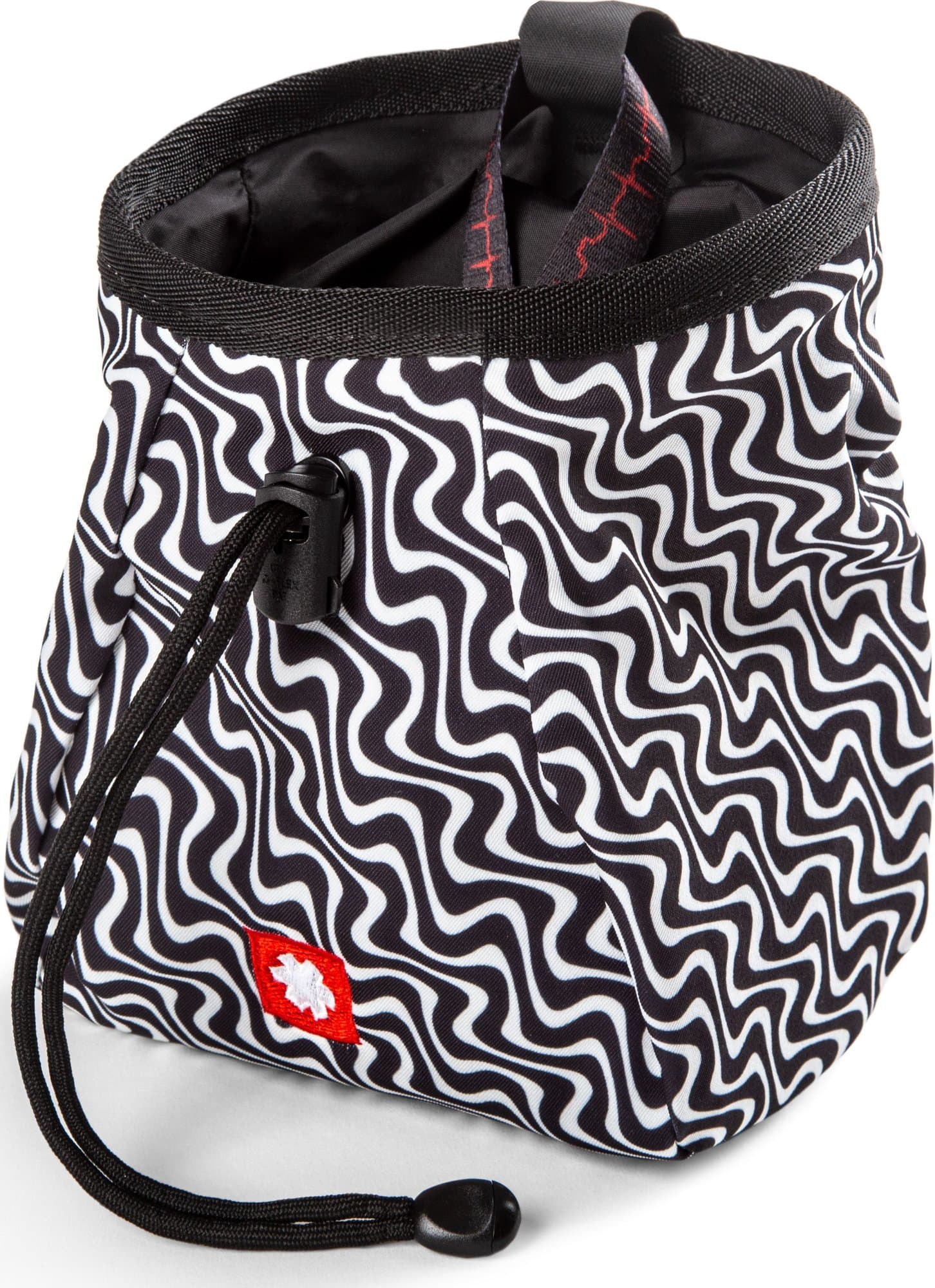 Ocun Lucky Chalk Bag lines black