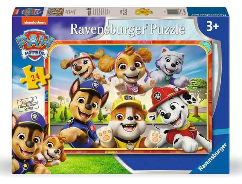 Ravensburger Gulvpuslespill - 24 brikker - Paw Patrol