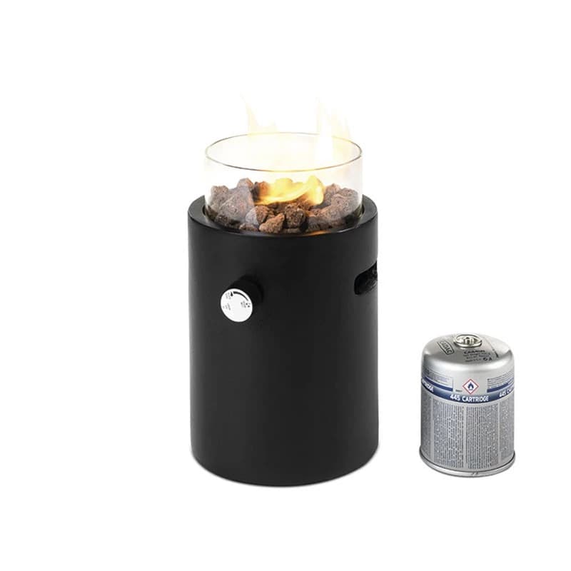 Loki - Bordpeis | Happy Cocooning | Frittstående Utendørs Gasspeis | Grå , Svart