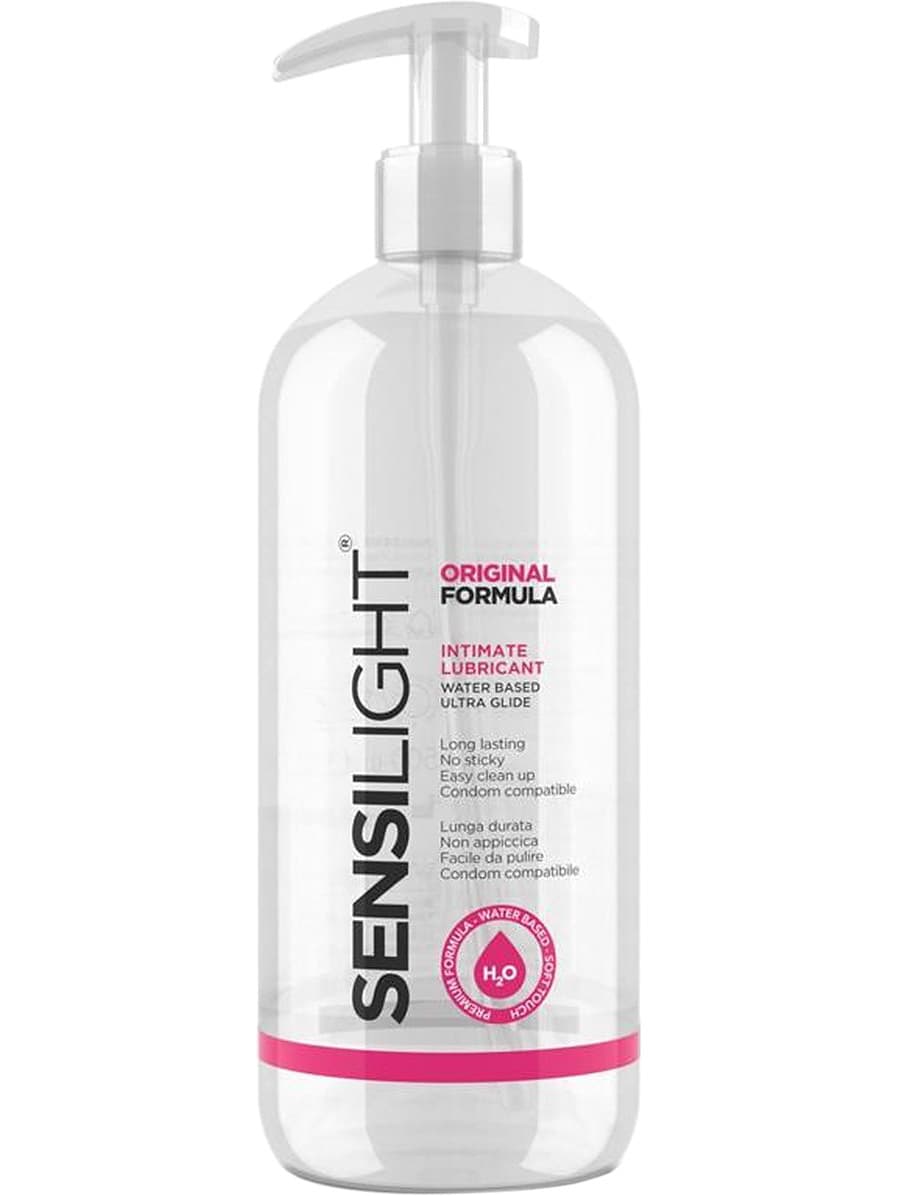 IntimateLine : Sensilight Original Formula, Vannbasert Glidemiddel, 500 ml