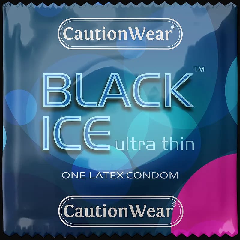 Caution Wear Black Ice 1 stk