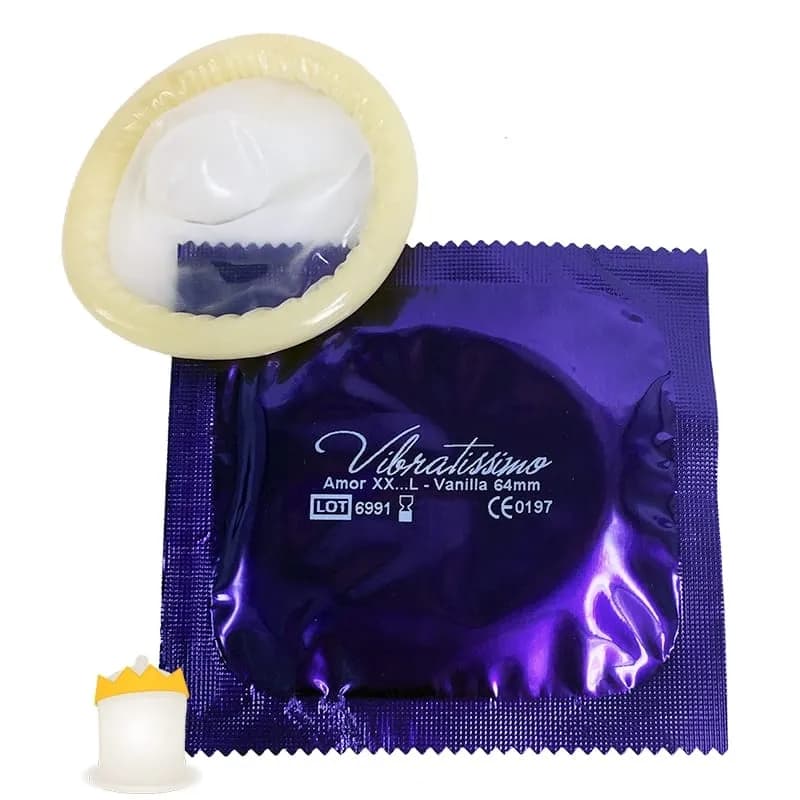 Vibratissimo XX... L Vanilla 64 mm 1 stk