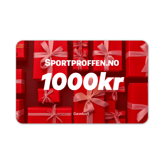 Sykkeltilbehør Gavekort 1000kr