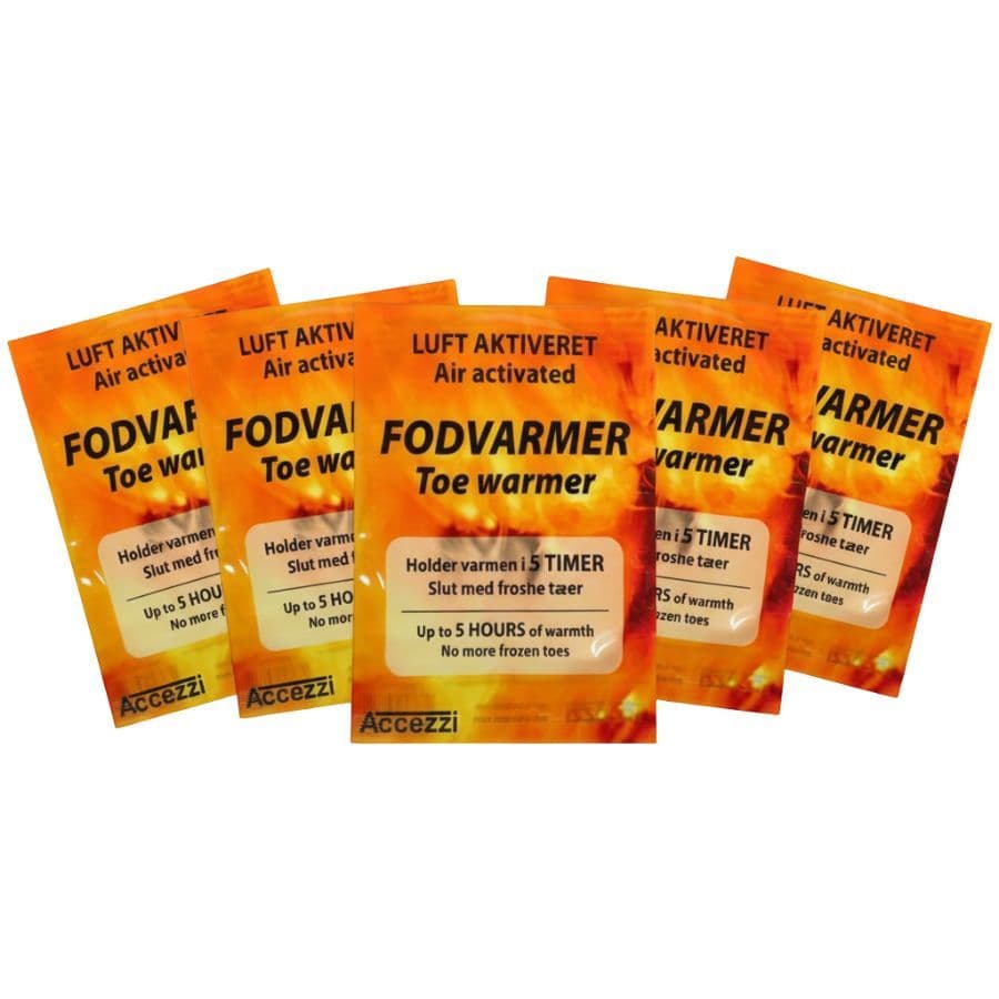 Accezzi Fotvarmere, 5 par