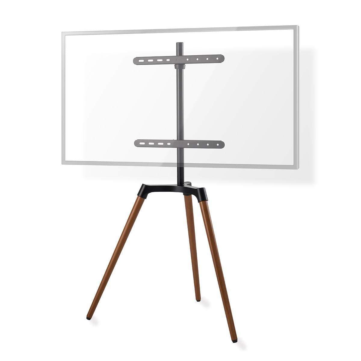 TV Floor Stand | 50 - 65 " | Maximum skjerm vekt: 35 kg | Scandinavian Design | Roterbar | Anti-tip stropp | Snap-lock | Alumini