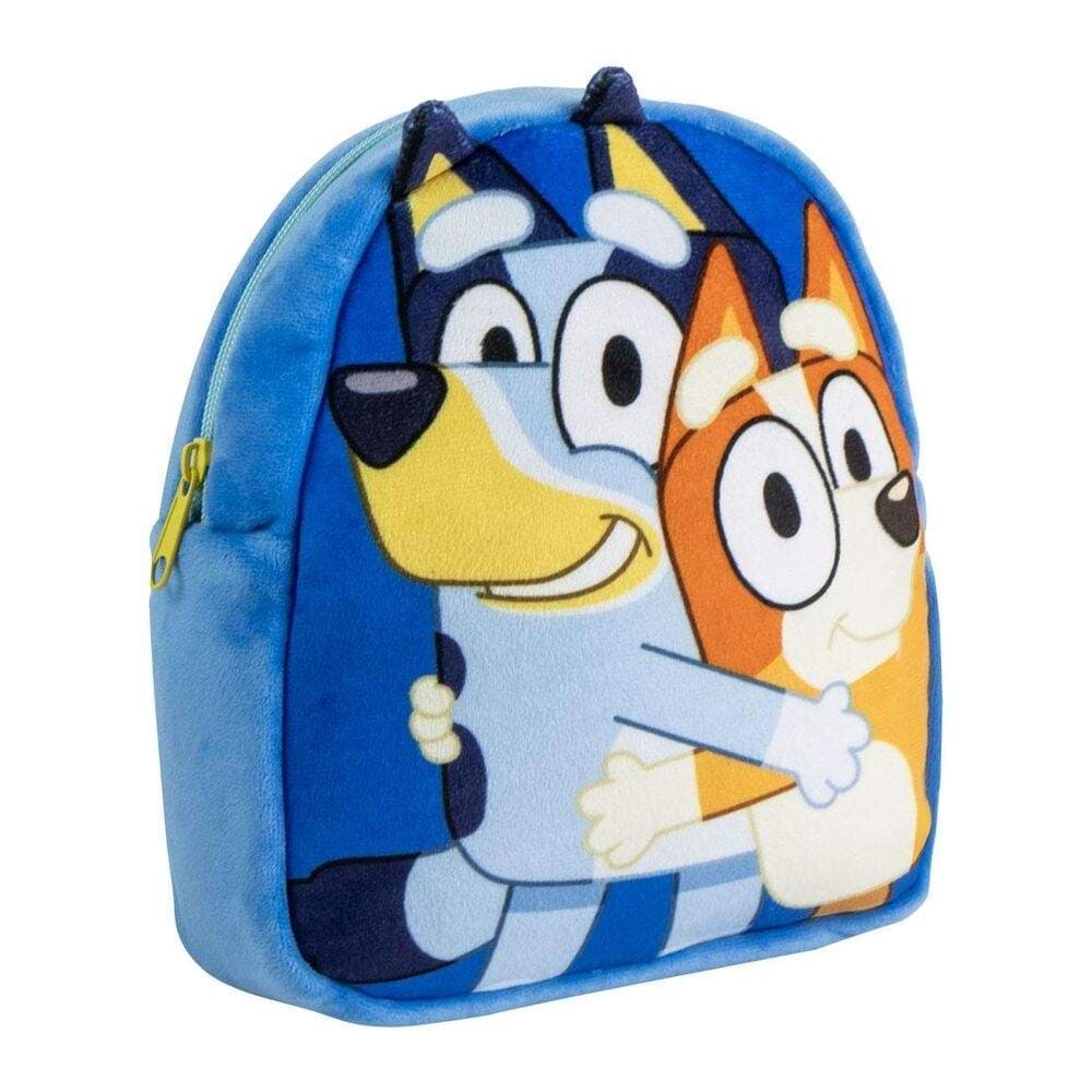 Bluey plysjryggsekk 22 cm for barn, myk og slitesterk