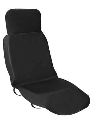 Svart bilsetetrekk, vanntett 160x66cm, universal passform