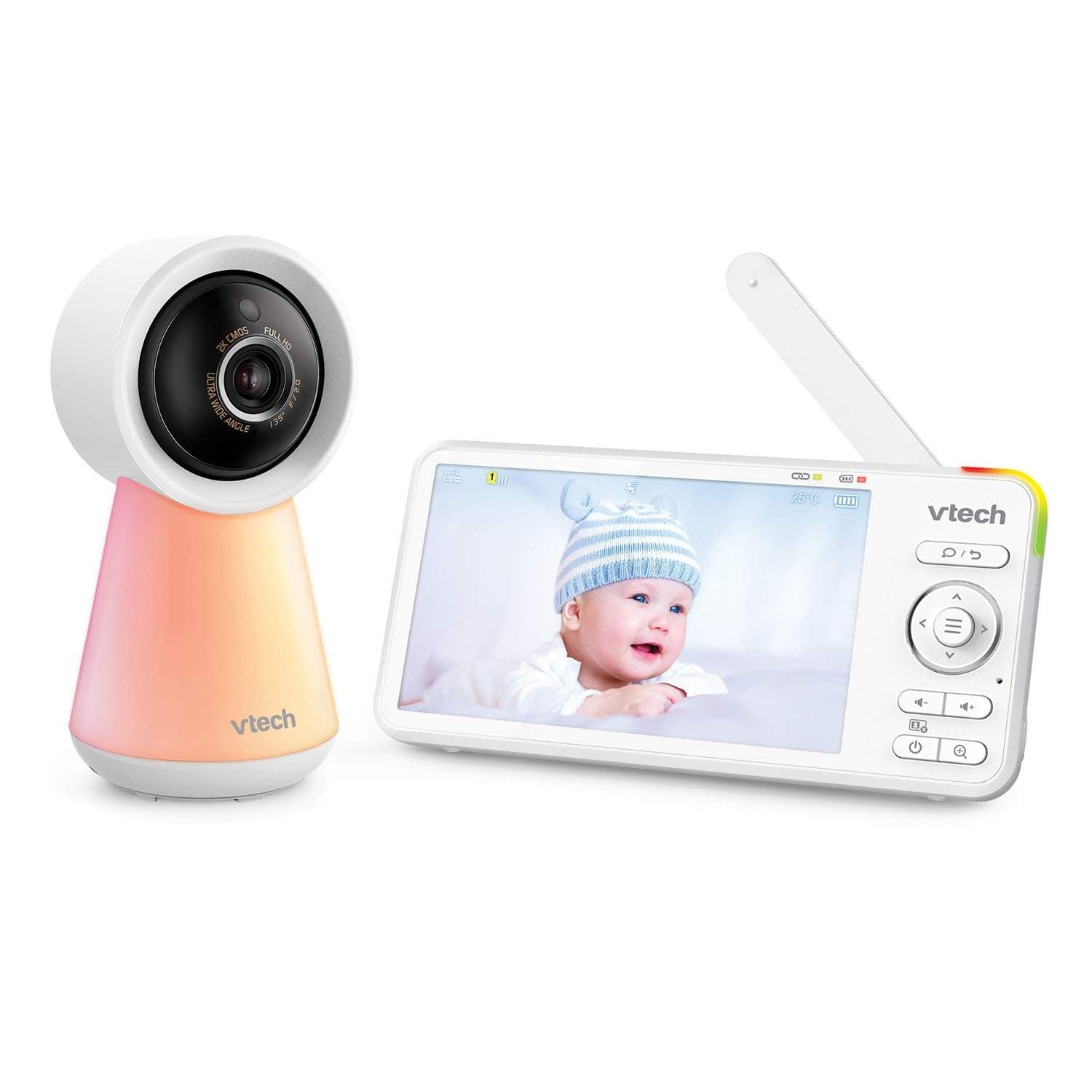 Wi-Fi-babymonitor med 1080p HD-video og fjerntilgang