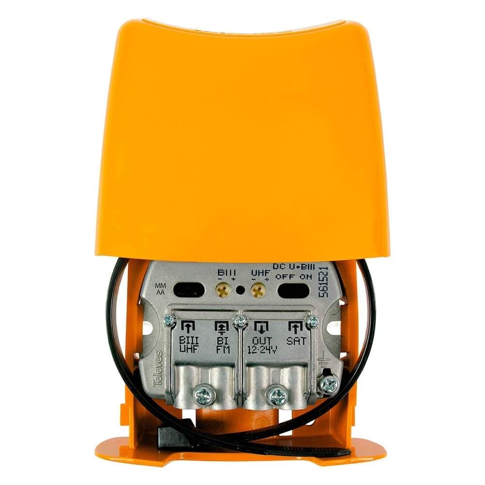 TELEVES Nanokom mastforsterker VHF/UHF+FM+SAT K21-48 LTE700