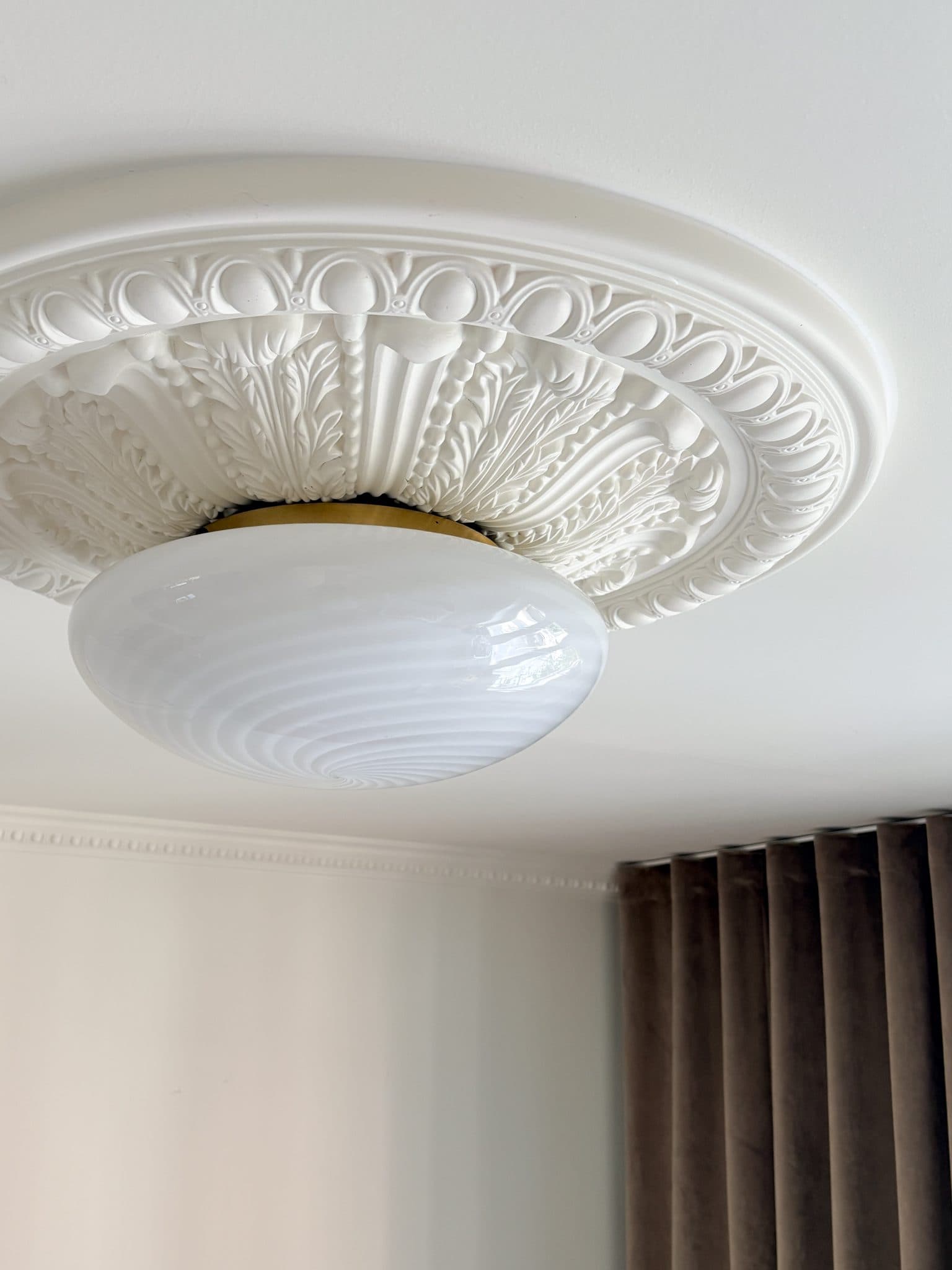 Vintage Murano Swirl Ceiling 39 cm