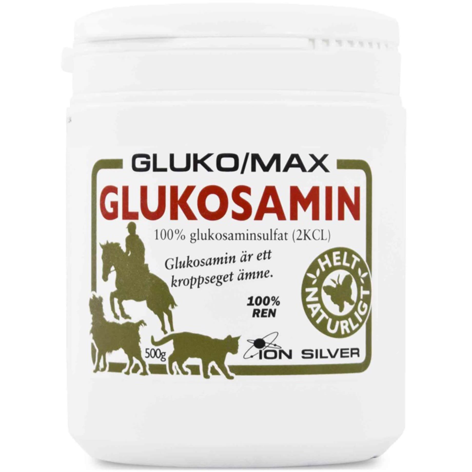 GlukoMax Glukosamin Kosttilskudd - 500g x