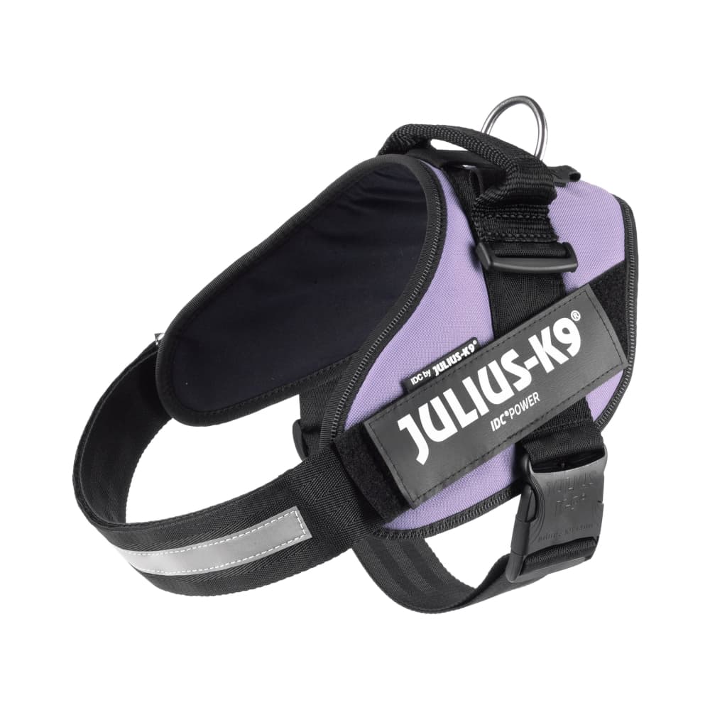 Julius-K9 IDC® Powerharness, lilla - Størrelse XL/2: Brystomkrets 71 - 96 cm