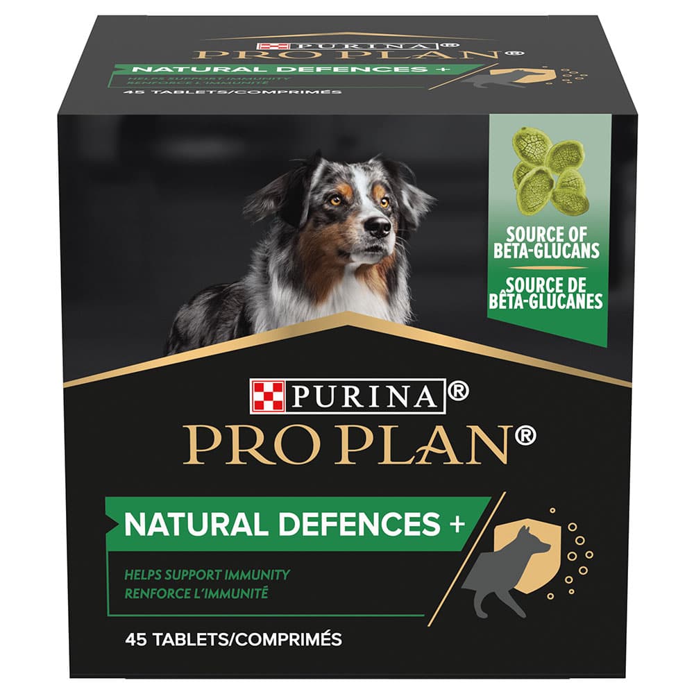 PRO PLAN Dog Adult Natural Defences Supplement Tabletter - 67 g (45 Tabletter)