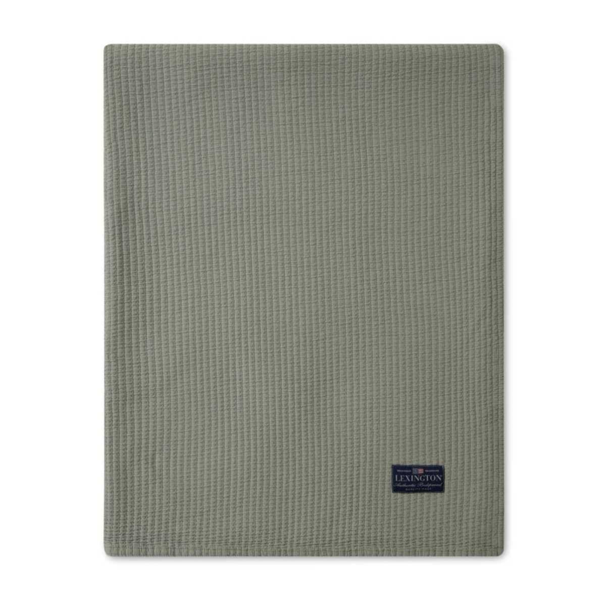 Quilted Cotton Sengeteppe Lexington (Green, 160x240)