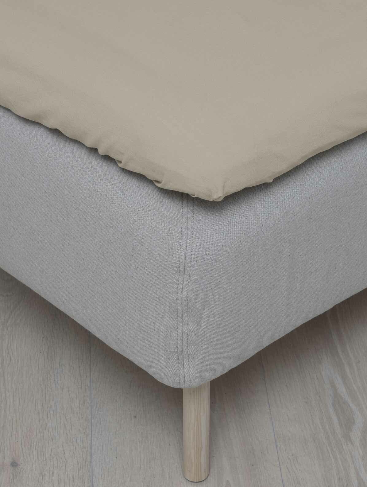 Frøya laken beige