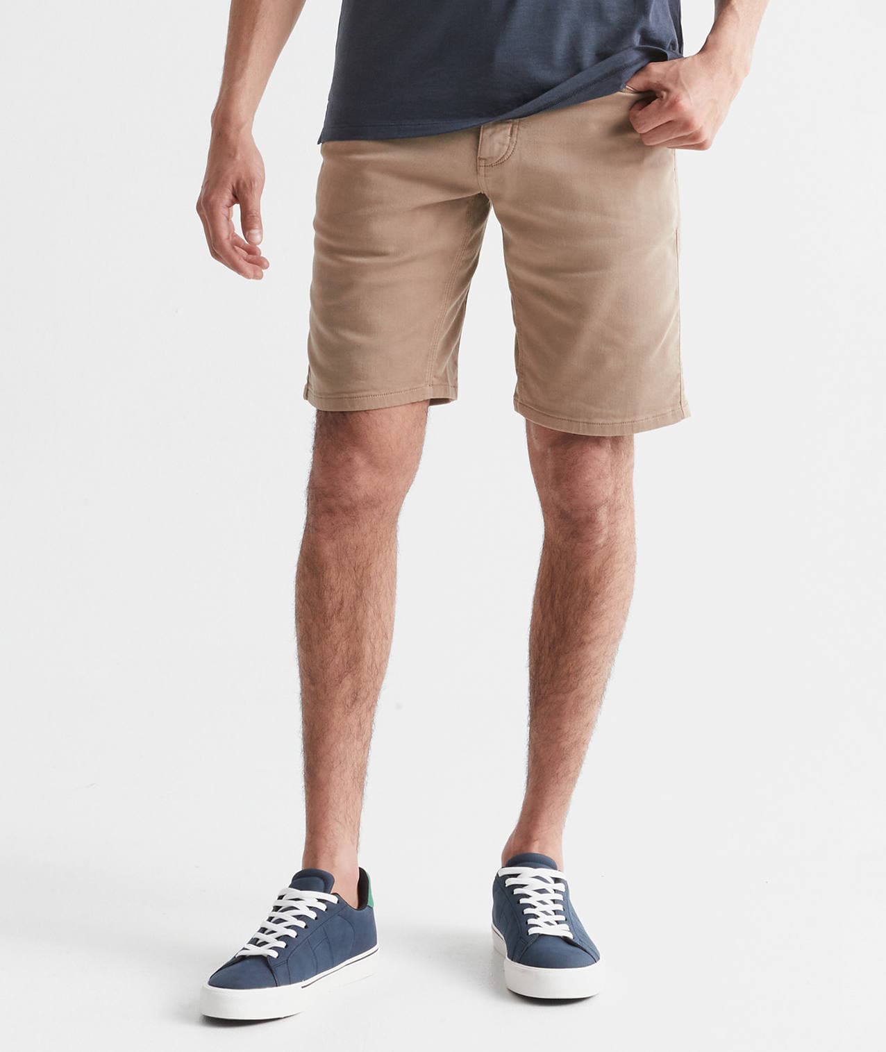 DU/ER No Sweat Shorts M's desert khaki 28"