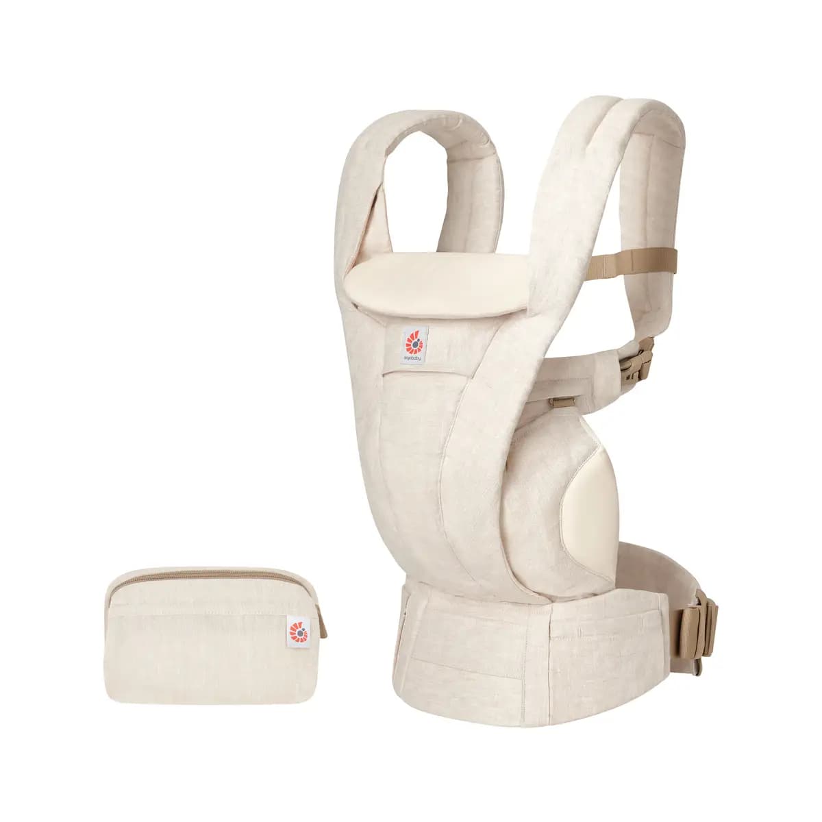Ergobaby Omni Deluxe Cotton Bæresele - Linen Natural